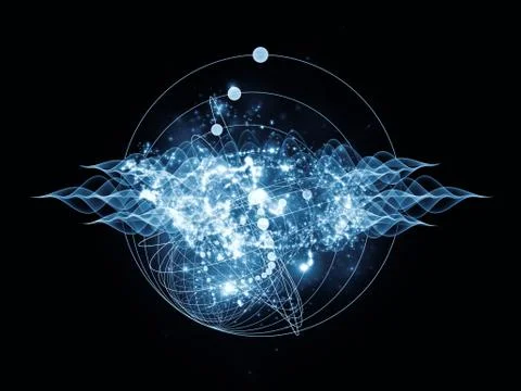 Atom Illustrazione stock