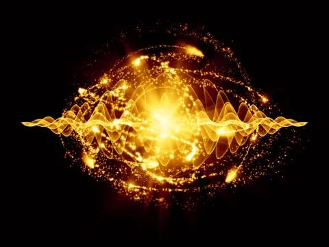 Atom Stock Illustration