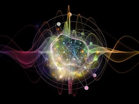 Atom Stock Illustration
