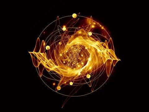 Atom Stock Illustration