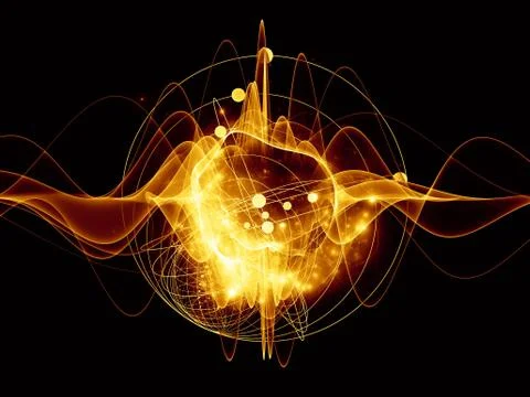 Atom Stock Illustration