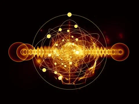 Atom Illustrazione stock