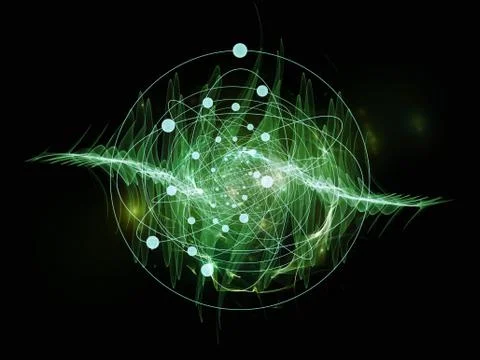 Atom Illustrazione stock