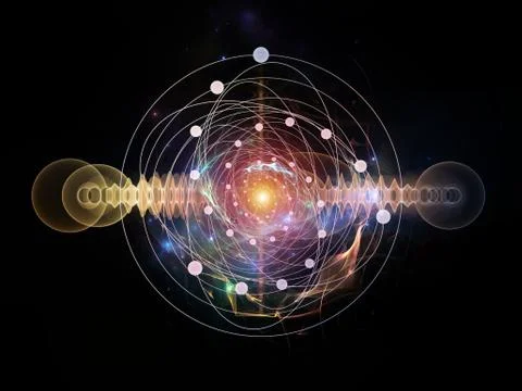 Atom Illustrazione stock