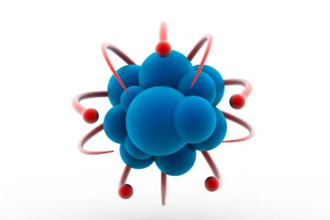 Atom. Stock Illustration