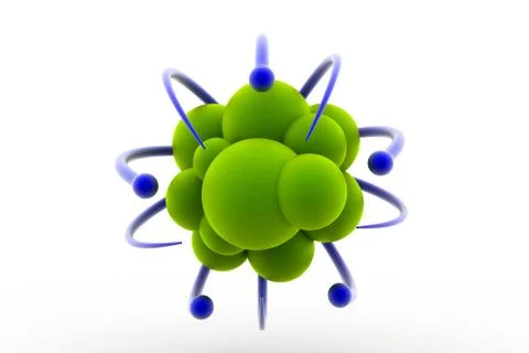 Atom Stock Illustration