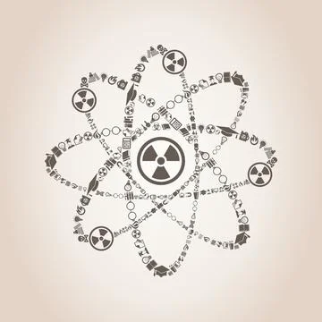 Atom Stock Illustration