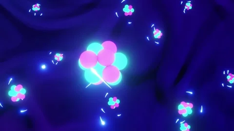 Atom Illustration Stock Footage 221517858
