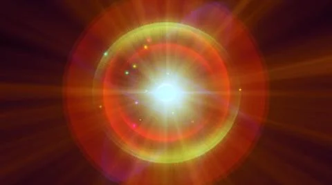 Atom light ray glow abstract 스톡 일러스트