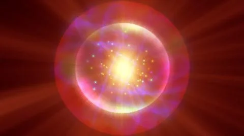 Atom light ray glow abstract 스톡 일러스트