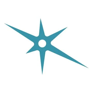 Atom logo icon design Stock Illustration