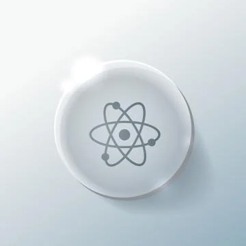 The atom, molecule. Stock-Illustration