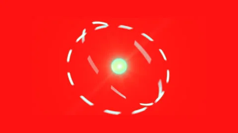 Atom or Electron Stock Footage 22917276