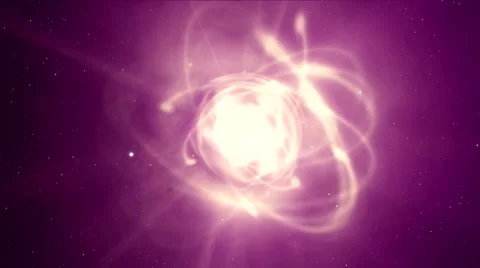 Atom particle 5 Stock Footage 50846631