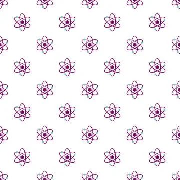 Atom pattern seamless イラスト素材