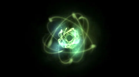 Atom Seamless Looping Stock Footage 38346553