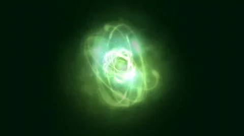 Atom Spin Stock Footage 489787