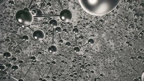 Atom Structure V2 4k Stock Footage 145535407