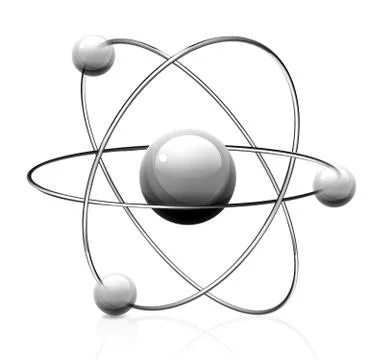 Atom symbol. vector. Stock Illustration