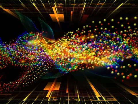 Atomic Advancement Stock Illustration