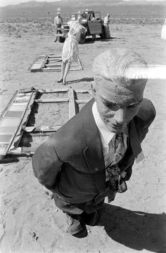 Atomic Bomb Blast Test, USA Stock Photos
