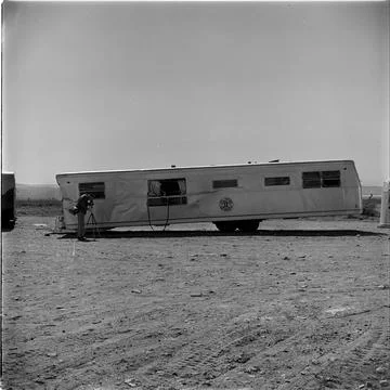 Atomic Bomb Blast Test, USA Stock Photos