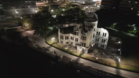 Atomic Bomb Dome Hiroshima Stock Footage 283364789