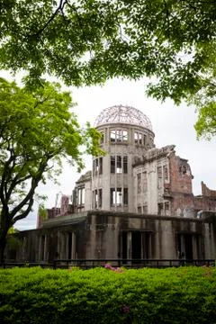 Atomic bomb dome, hiroshima Foto stock
