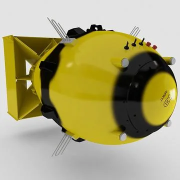 Atomic Bomb Fat Man ~ 3D Model ~ Download #91496818 | Pond5