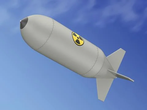Atomic bomb Stock Illustration