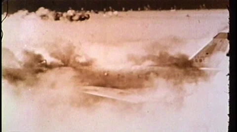 Atomic Bomb Testing 1940s 1950s Stock Footage 33709561