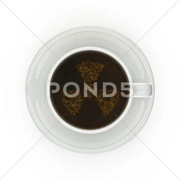 Atomic coffee Stock Illustration