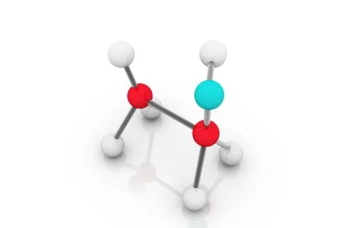 Atomic connections Stock Illustration