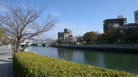 The atomic dome Hiroshima Japan Stock Footage 236516858
