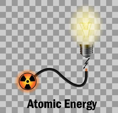 Atomic energy Stock Illustration