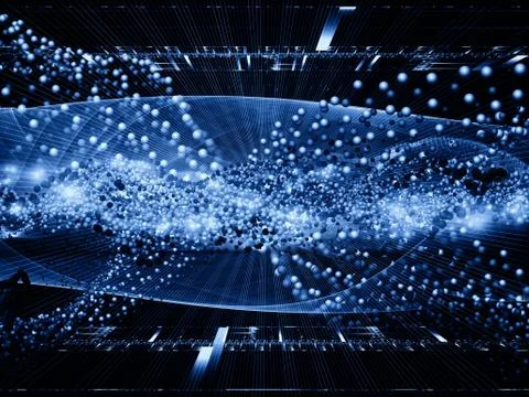 Atomic Evolution Stock Illustration