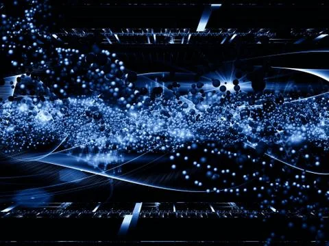 Atomic Evolution Stock Illustration