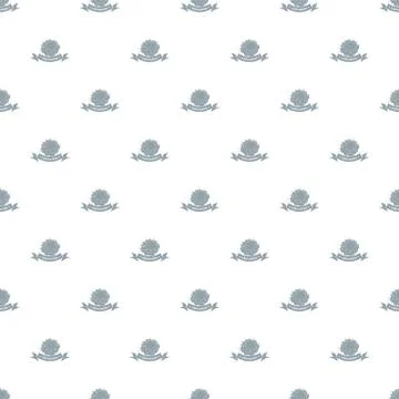 Atomic explosion pattern seamless Stock Illustration