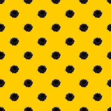 Atomic explosion pattern vector Stock Illustration