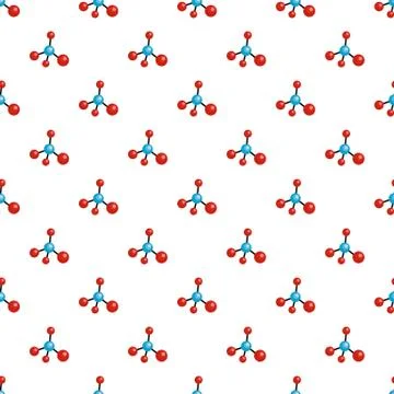 Atomic grid pattern seamless vector 스톡 일러스트