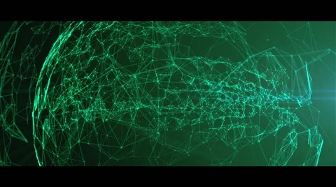 Atomic Mesh Stock Footage 45587594