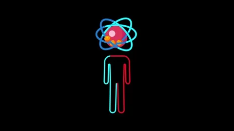 Atomic Mind Vídeos de archivo 334343272