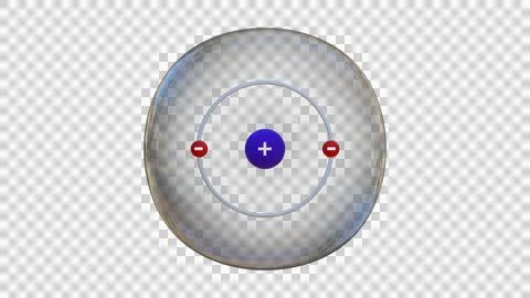 Atomic model, model of molecule captures the essence of chemistry Stock Illustration