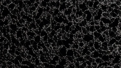 Atomic Network Formation Stock Footage 81151083