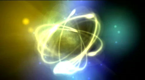 Atomic nucleo Video stock 822163