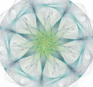 The atomic nucleus. Abstract representation. Image molecules and atoms Illustrazione stock