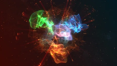 Atomic Nucleus Stock Footage 123068133