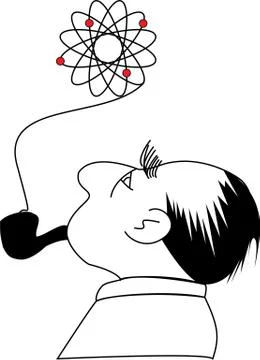 Atomic pipe Stock Illustration