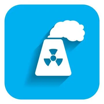 Atomic power station 스톡 일러스트