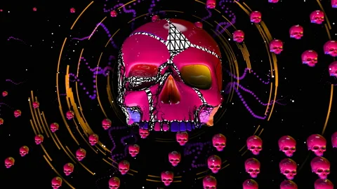 Atomic Skull 4K 02 Vidéo 117997149